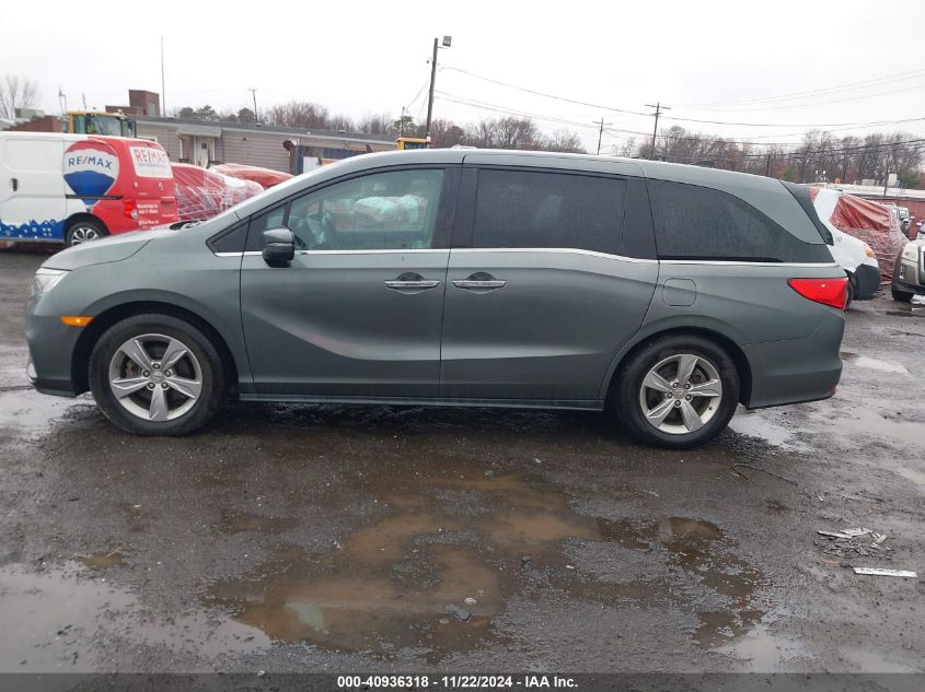 2018 Honda Odyssey Ex-L VIN: 5FNRL6H74JB009192 Lot: 40936318