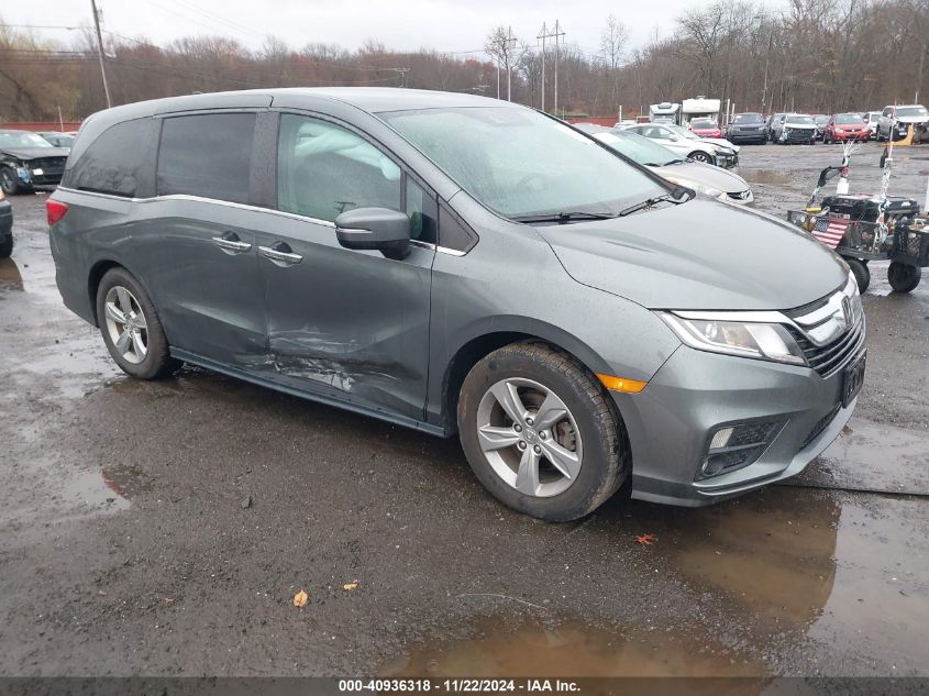 2018 Honda Odyssey Ex-L VIN: 5FNRL6H74JB009192 Lot: 40936318