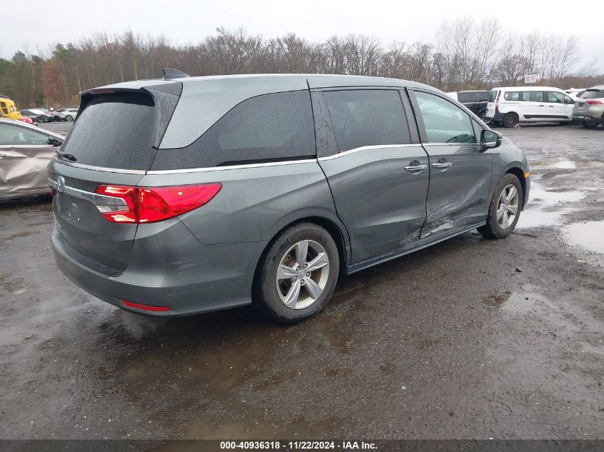 2018 Honda Odyssey Ex-L VIN: 5FNRL6H74JB009192 Lot: 40936318