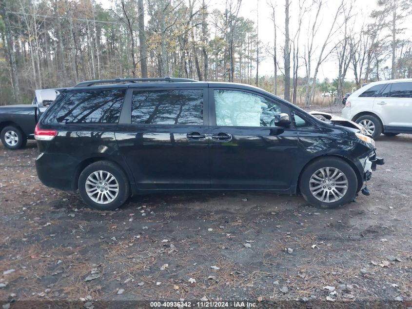 2014 Toyota Sienna Xle V6 8 Passenger VIN: 5TDYK3DC1ES472165 Lot: 40936342