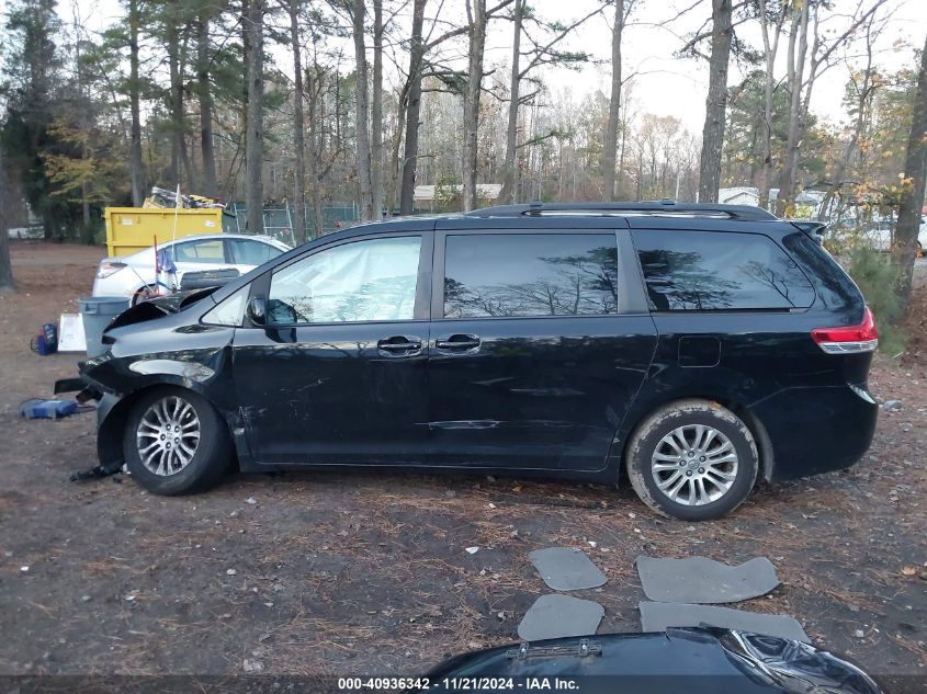 2014 Toyota Sienna Xle V6 8 Passenger VIN: 5TDYK3DC1ES472165 Lot: 40936342