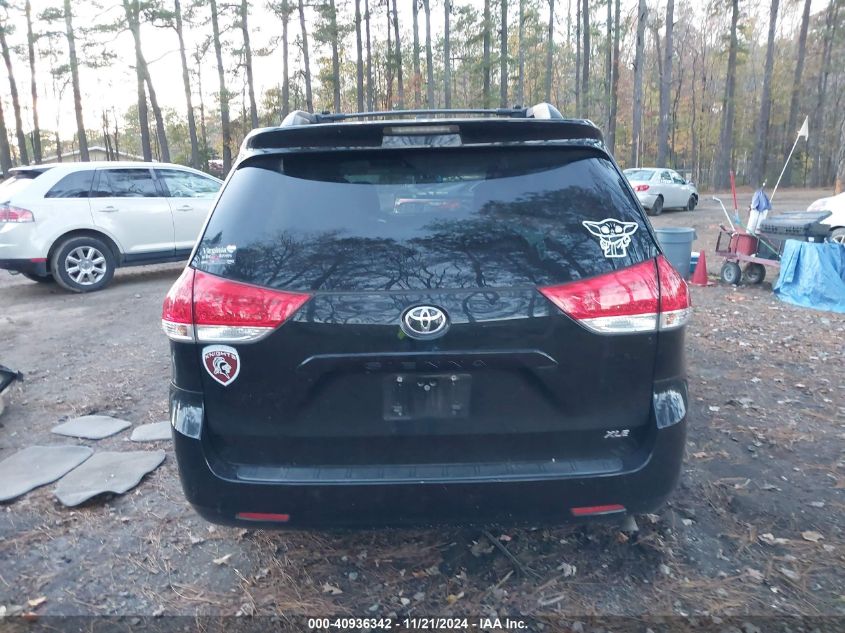 2014 Toyota Sienna Xle V6 8 Passenger VIN: 5TDYK3DC1ES472165 Lot: 40936342