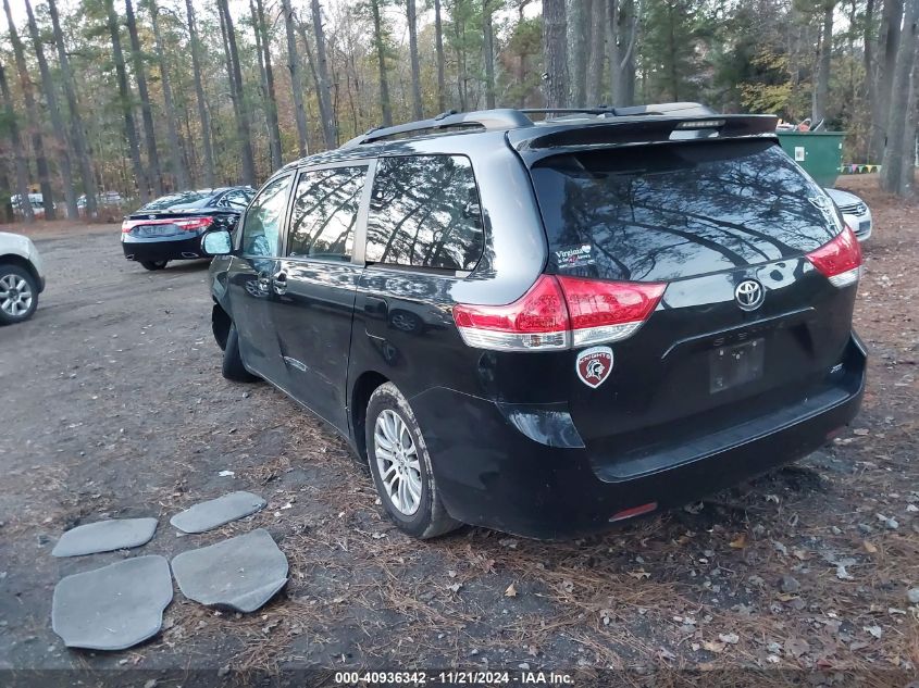 2014 Toyota Sienna Xle V6 8 Passenger VIN: 5TDYK3DC1ES472165 Lot: 40936342