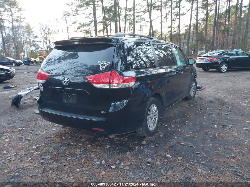 2014 Toyota Sienna Xle V6 8 Passenger VIN: 5TDYK3DC1ES472165 Lot: 40936342