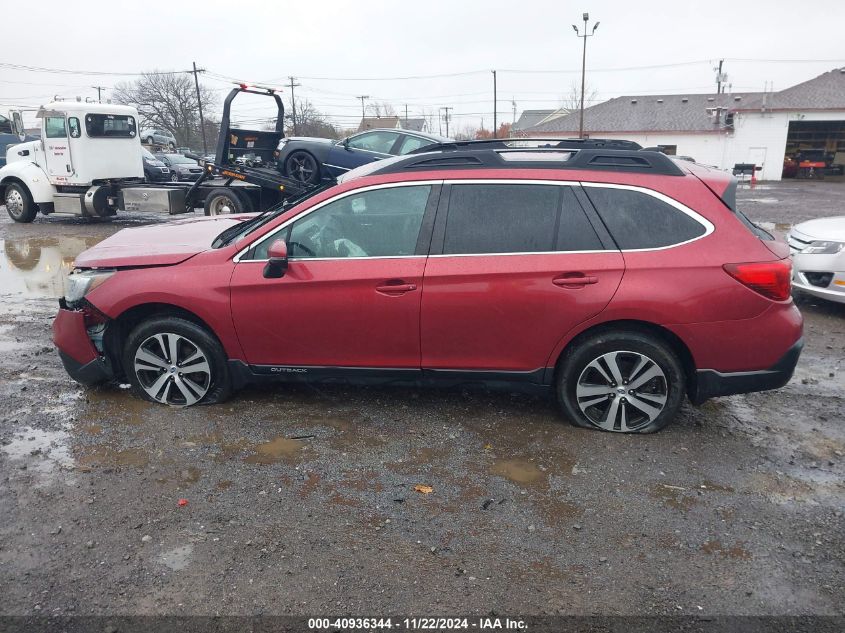 2018 Subaru Outback 2.5I Limited VIN: 4S4BSANCXJ3363820 Lot: 40936344