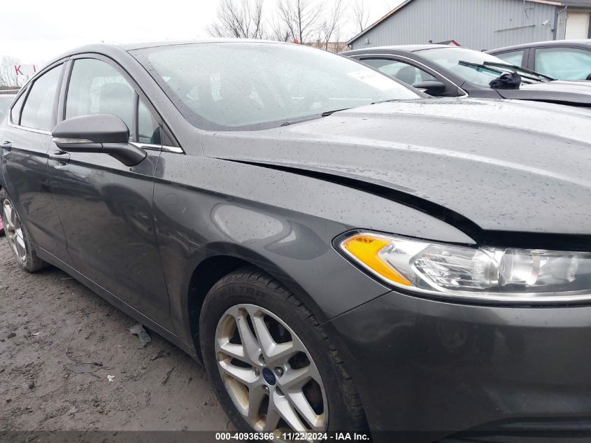 2016 Ford Fusion Se VIN: 3FA6P0H72GR389733 Lot: 40936366