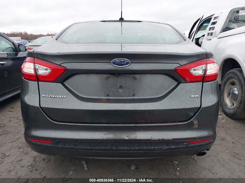 2016 Ford Fusion Se VIN: 3FA6P0H72GR389733 Lot: 40936366