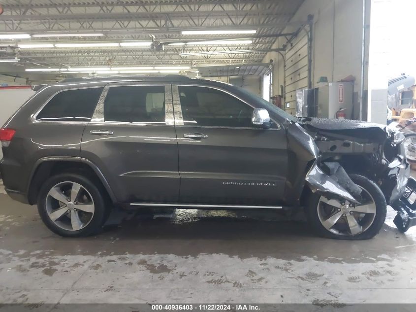 2014 Jeep Grand Cherokee Overland VIN: 1C4RJFCG0EC279343 Lot: 40936403