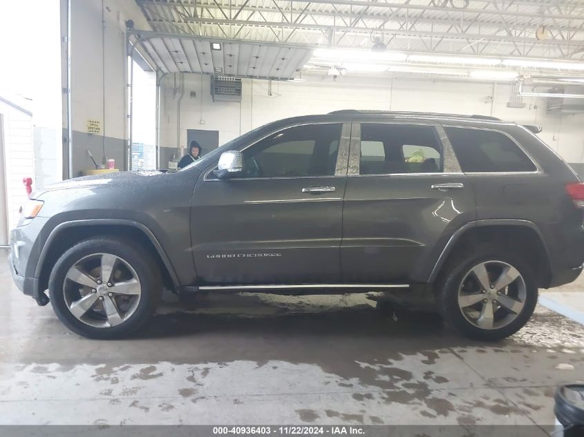 2014 Jeep Grand Cherokee Overland VIN: 1C4RJFCG0EC279343 Lot: 40936403