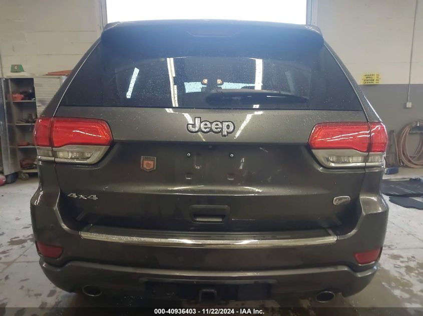 2014 Jeep Grand Cherokee Overland VIN: 1C4RJFCG0EC279343 Lot: 40936403