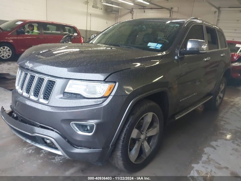 2014 Jeep Grand Cherokee Overland VIN: 1C4RJFCG0EC279343 Lot: 40936403