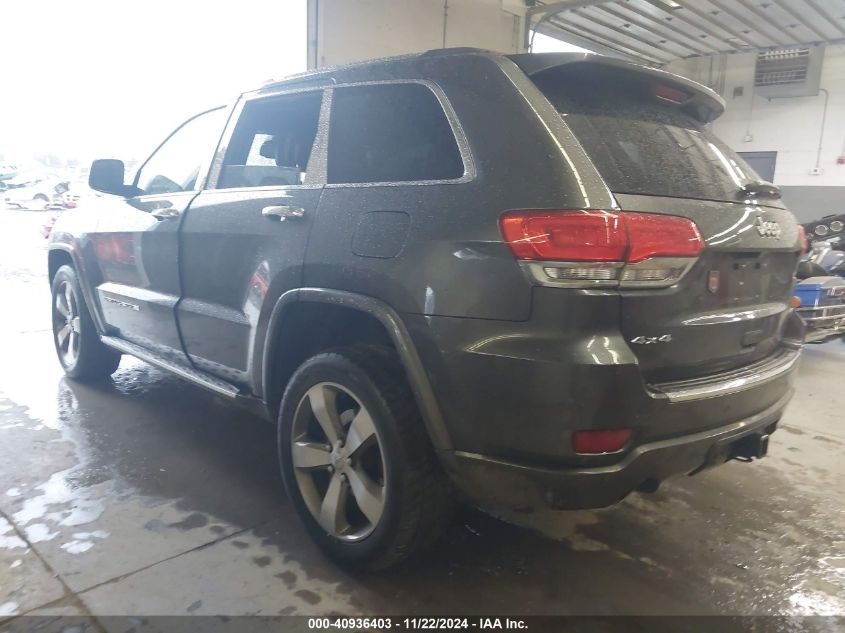 2014 Jeep Grand Cherokee Overland VIN: 1C4RJFCG0EC279343 Lot: 40936403