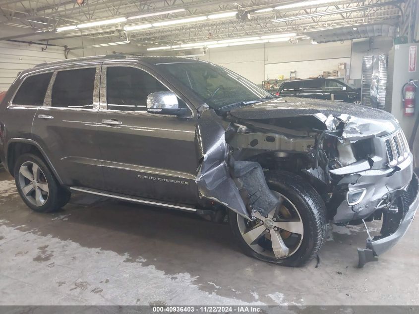 2014 Jeep Grand Cherokee Overland VIN: 1C4RJFCG0EC279343 Lot: 40936403