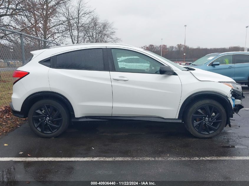 2022 Honda Hr-V Awd Sport VIN: 3CZRU6H11NM710809 Lot: 40936440