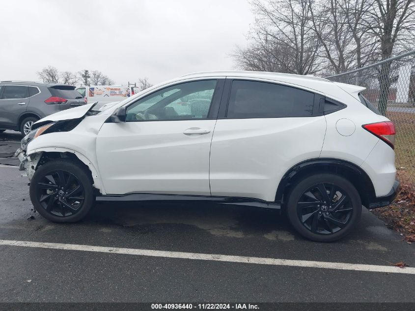 2022 Honda Hr-V Awd Sport VIN: 3CZRU6H11NM710809 Lot: 40936440