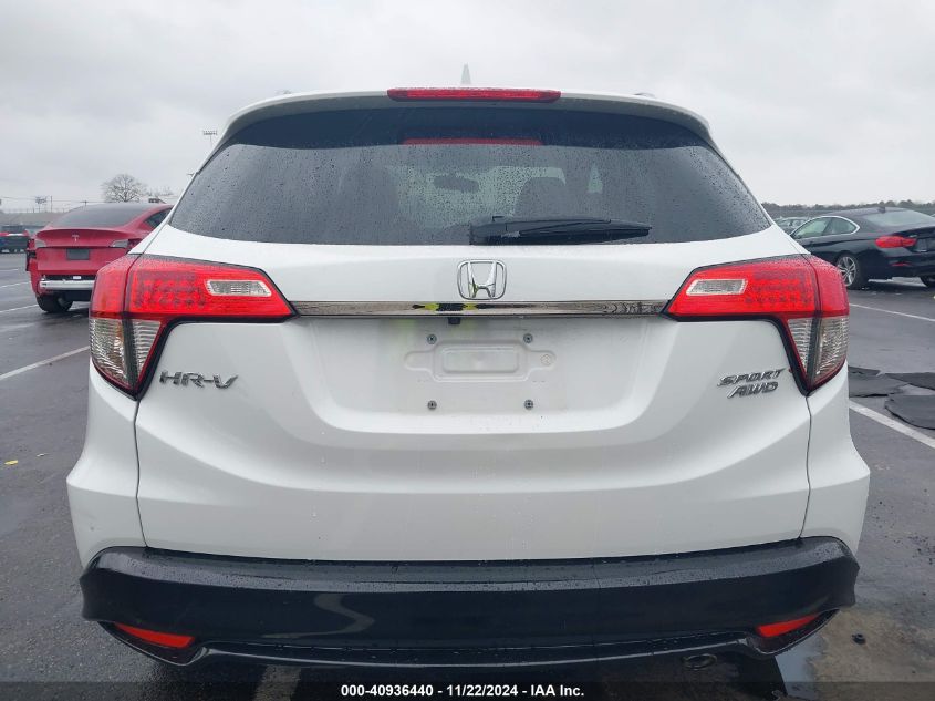 2022 Honda Hr-V Awd Sport VIN: 3CZRU6H11NM710809 Lot: 40936440