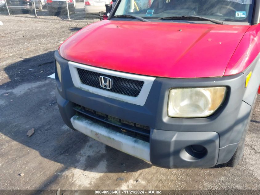 2005 Honda Element Ex VIN: 5J6YH276X5L030575 Lot: 40936467