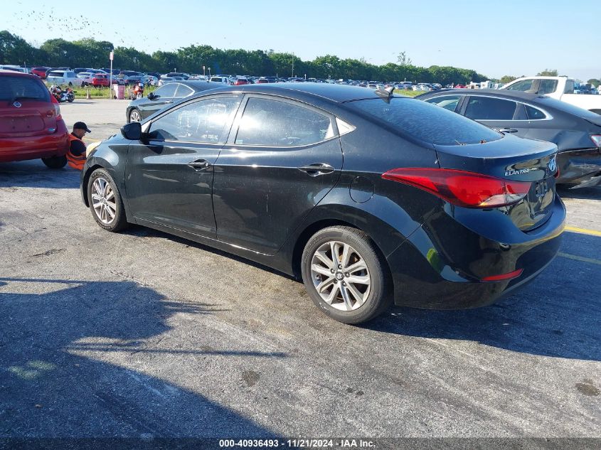 2014 Hyundai Elantra Se VIN: 5NPDH4AE5EH479926 Lot: 40936493