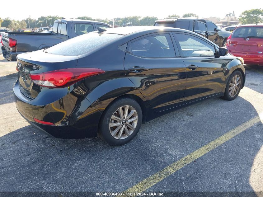 2014 Hyundai Elantra Se VIN: 5NPDH4AE5EH479926 Lot: 40936493