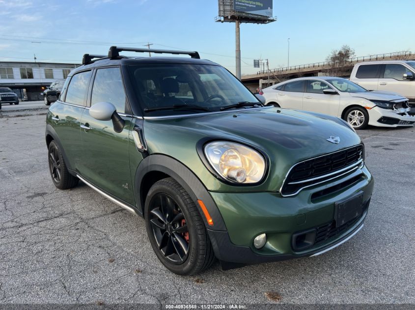 2016 Mini Countryman Cooper S VIN: WMWZC5C58GWP49779 Lot: 40936568