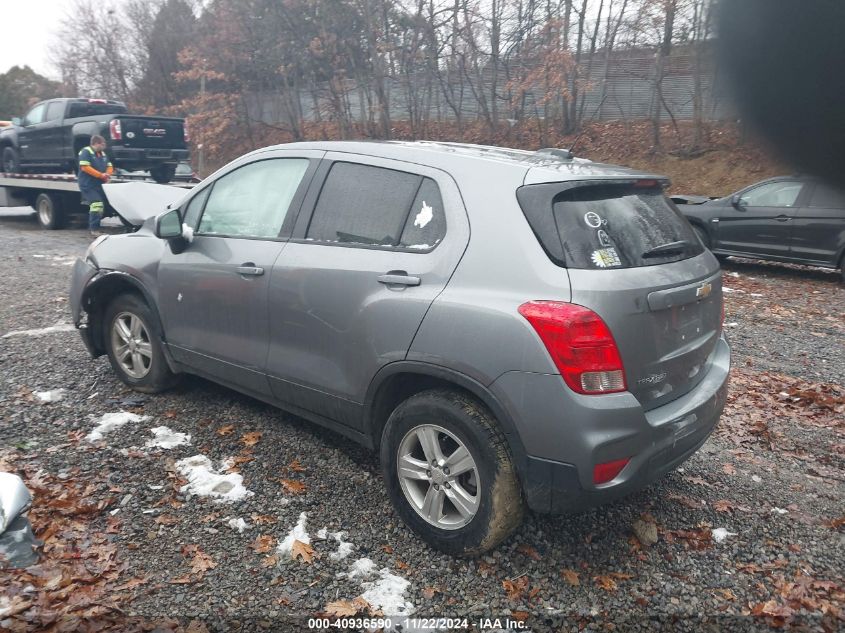 2020 Chevrolet Trax Awd Ls VIN: 3GNCJNSB2LL268164 Lot: 40936590