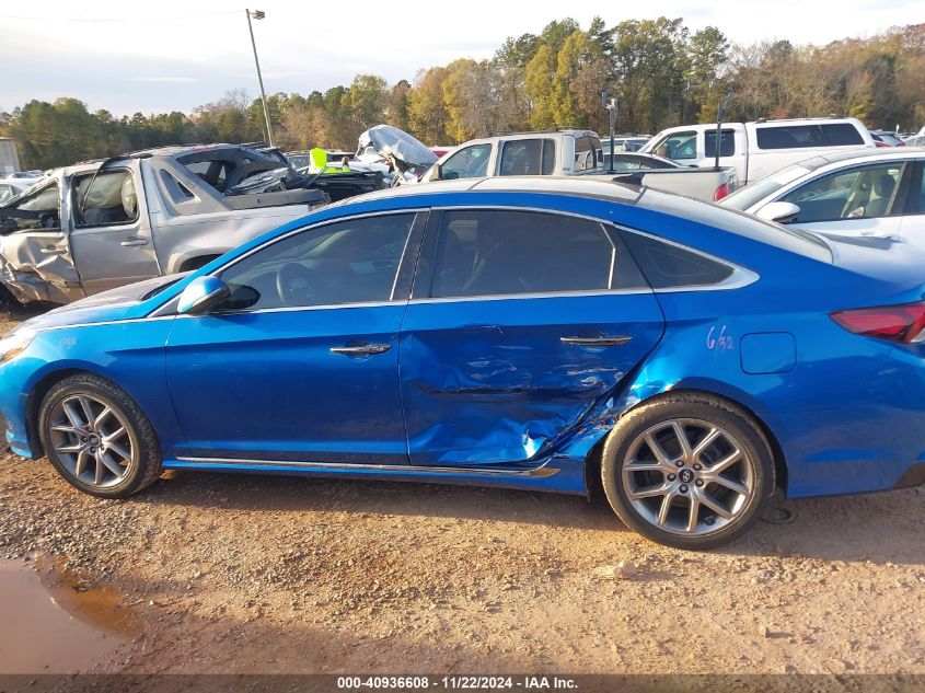 2018 Hyundai Sonata Limited+ VIN: 5NPE34AB3JH711409 Lot: 40936608