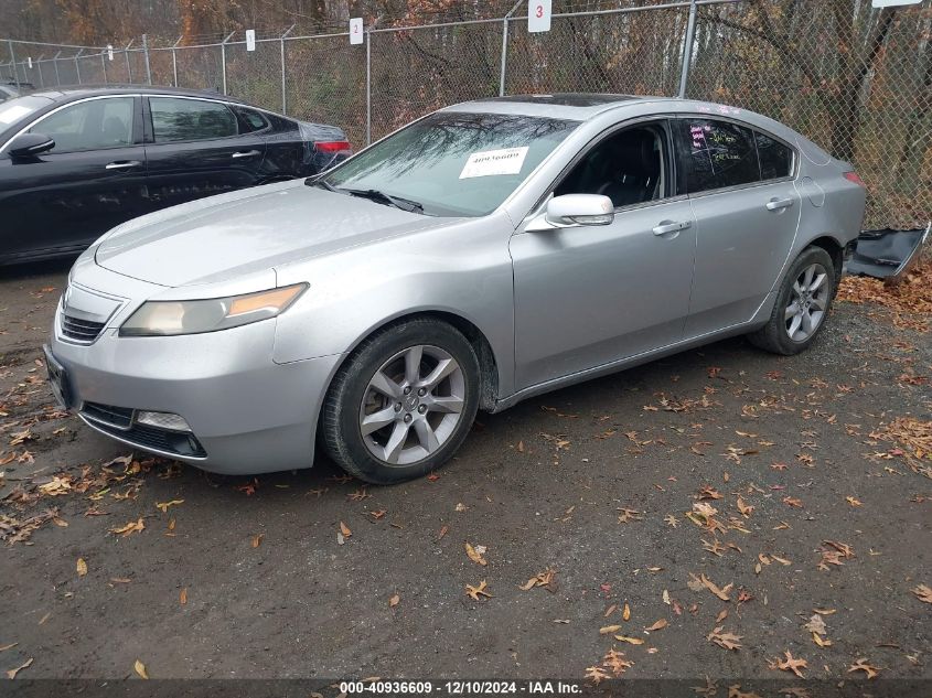 VIN 19UUA8F59EA005216 2014 Acura TL, 3.5 no.2