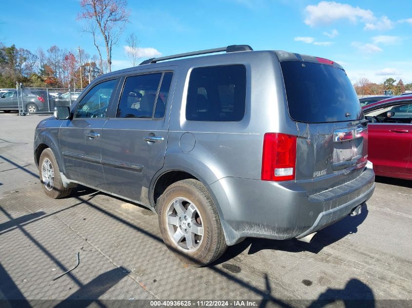 2009 Honda Pilot Touring VIN: 5FNYF38969B011525 Lot: 40936625