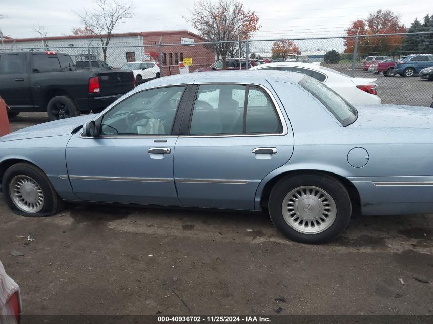 1998 Mercury Grand Marquis VIN: 2MEFM75W9WX699934 Lot: 40936702