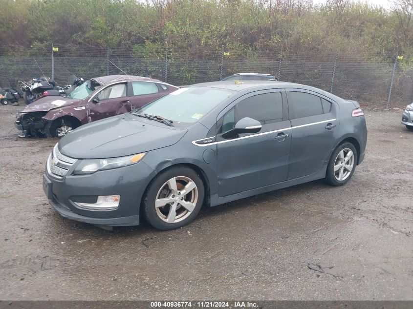 2013 CHEVROLET VOLT VIN: 1G1RC6E49DU144456
