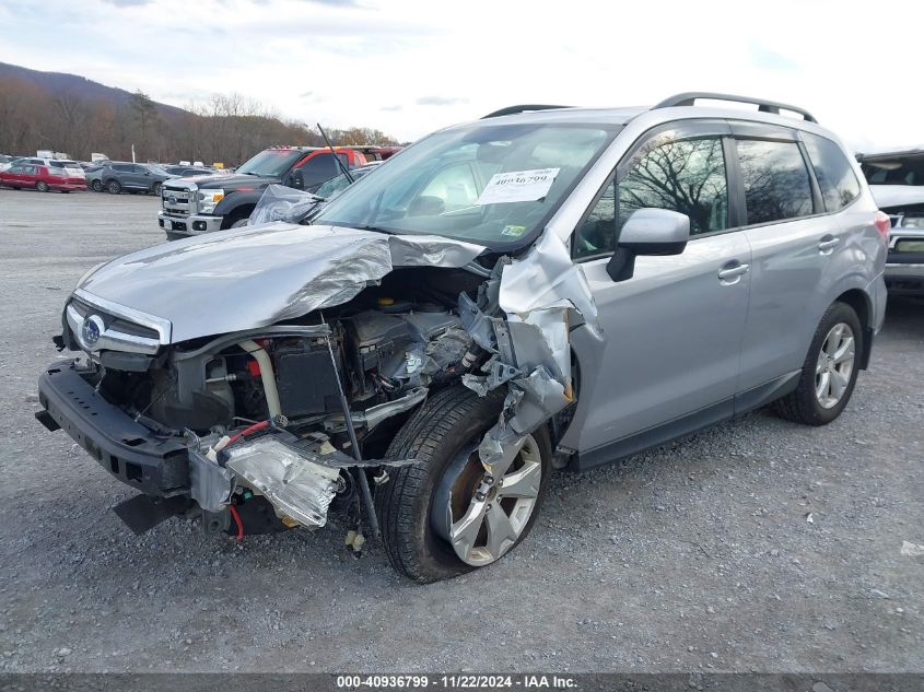 2016 Subaru Forester 2.5I Premium VIN: JF2SJADC5GH482820 Lot: 40936799