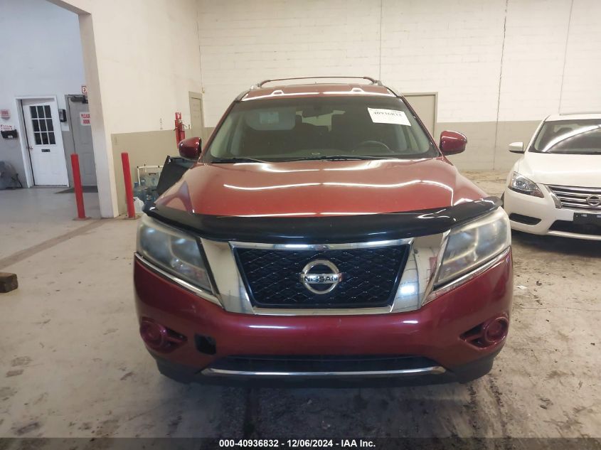 2014 Nissan Pathfinder Sv VIN: 5N1AR2MM2EC714233 Lot: 40936832