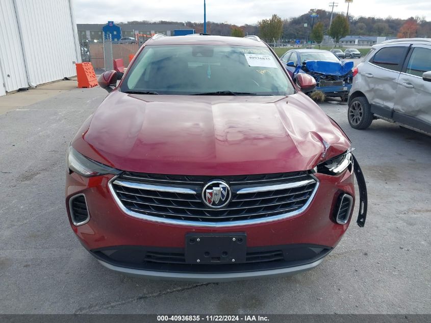 2021 Buick Envision Fwd Essence VIN: LRBFZNR4XMD100977 Lot: 40936835