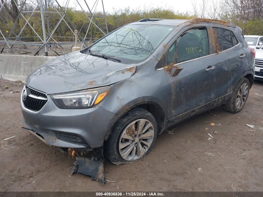 2019 Buick Encore Fwd Preferred VIN: KL4CJASB3KB800713 Lot: 40936836