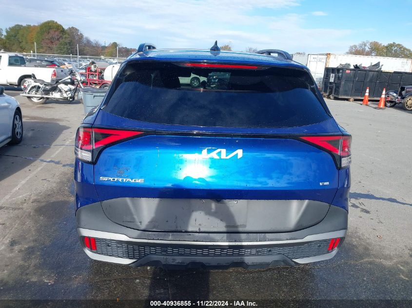 2023 Kia Sportage X-Line VIN: 5XYK6CAF7PG020312 Lot: 40936855