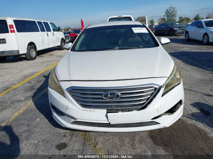 2016 Hyundai Sonata VIN: 5NPE24AF2GH410600 Lot: 40936872