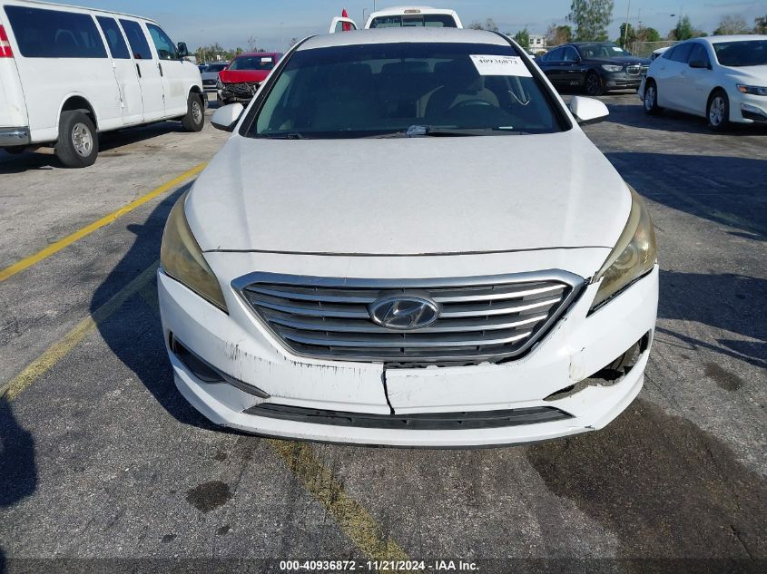 2016 Hyundai Sonata VIN: 5NPE24AF2GH410600 Lot: 40936872