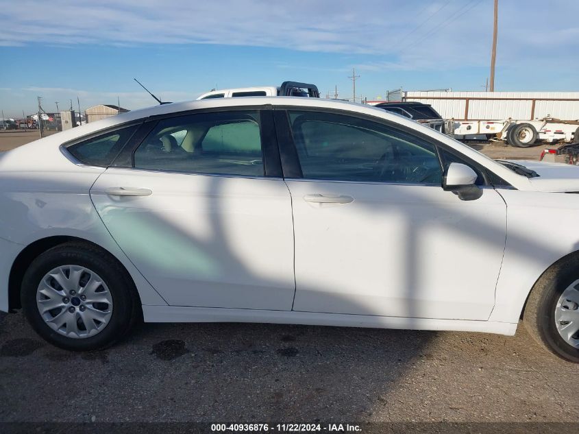 2019 FORD FUSION S - 3FA6P0G78KR213750