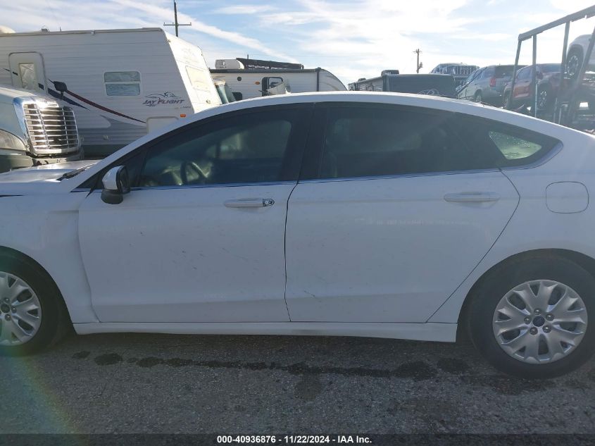 2019 Ford Fusion S VIN: 3FA6P0G78KR213750 Lot: 40936876