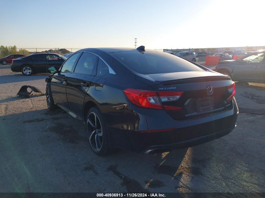 VIN 1HGCV1F33JA227279 2018 Honda Accord, Sport no.3