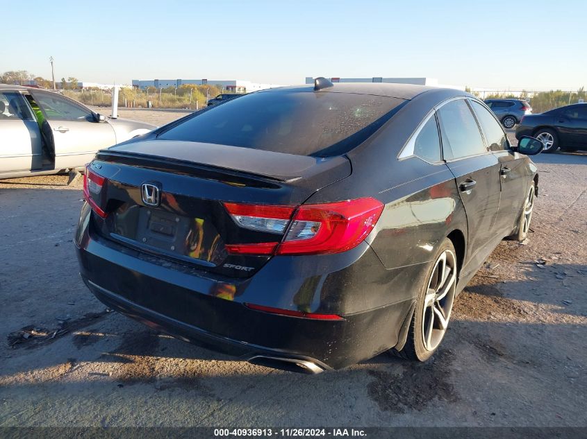 VIN 1HGCV1F33JA227279 2018 Honda Accord, Sport no.4