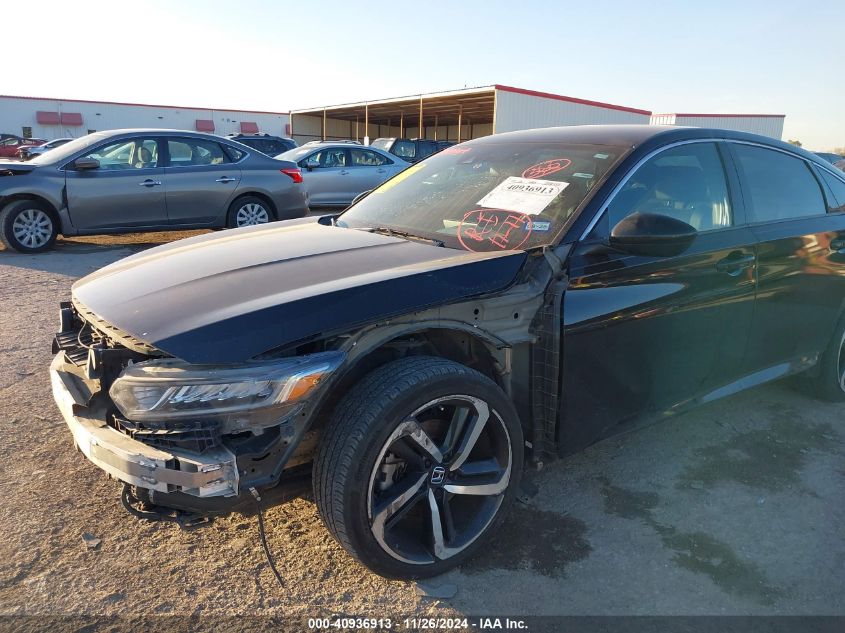 VIN 1HGCV1F33JA227279 2018 Honda Accord, Sport no.6