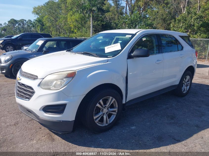 VIN 2GNALBEK7G1138237 2016 CHEVROLET EQUINOX no.2