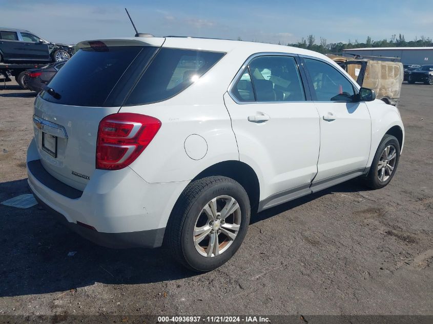 VIN 2GNALBEK7G1138237 2016 CHEVROLET EQUINOX no.4