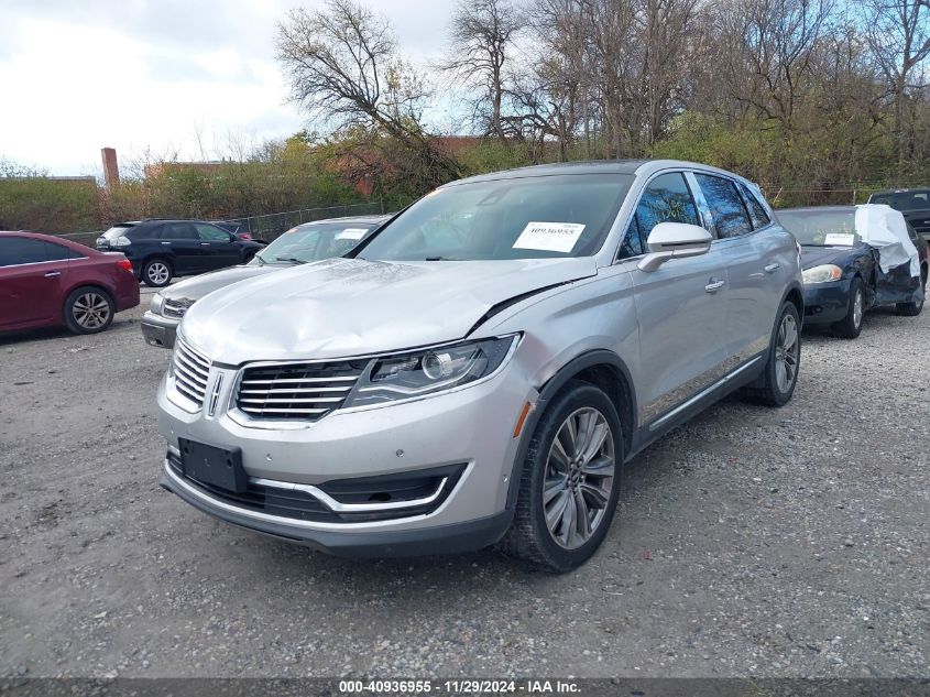 VIN 2LMTJ8LPXGBL83956 2016 Lincoln MKX, Reserve no.2