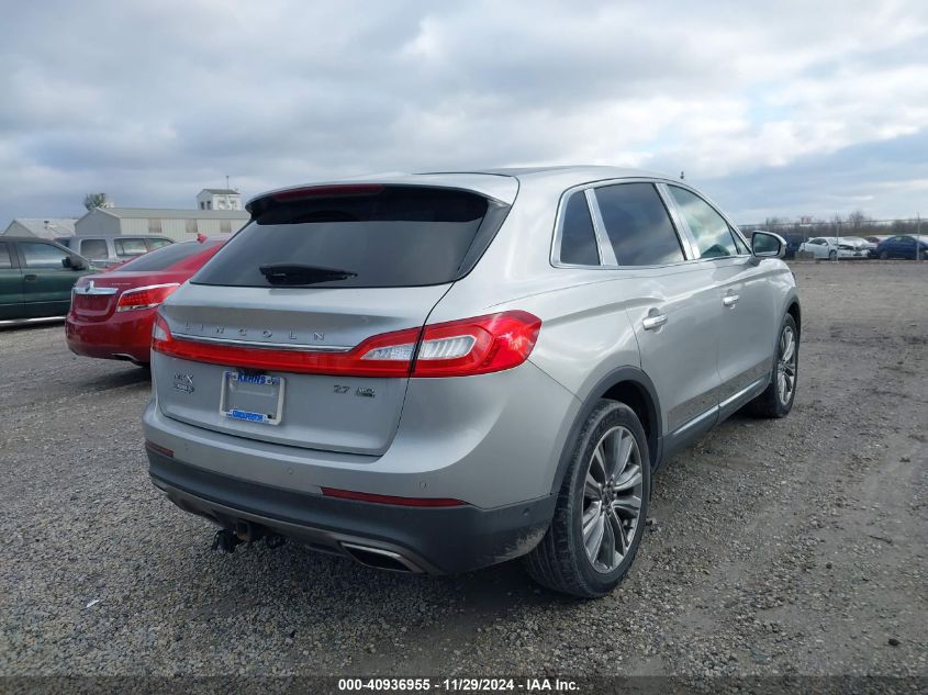 VIN 2LMTJ8LPXGBL83956 2016 Lincoln MKX, Reserve no.4