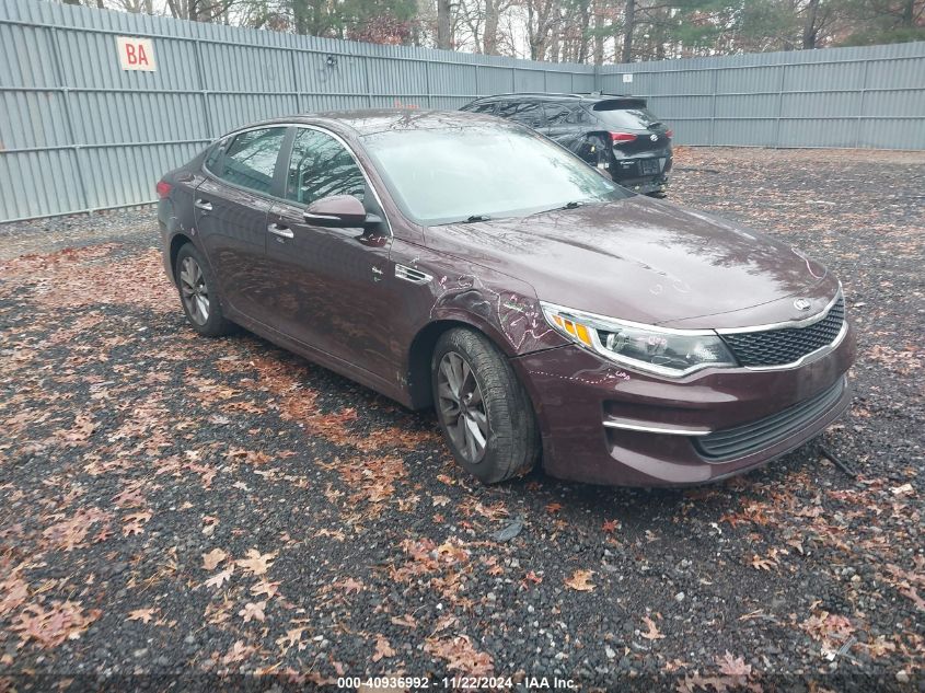 VIN 5XXGT4L34HG162064 2017 KIA Optima, LX no.1