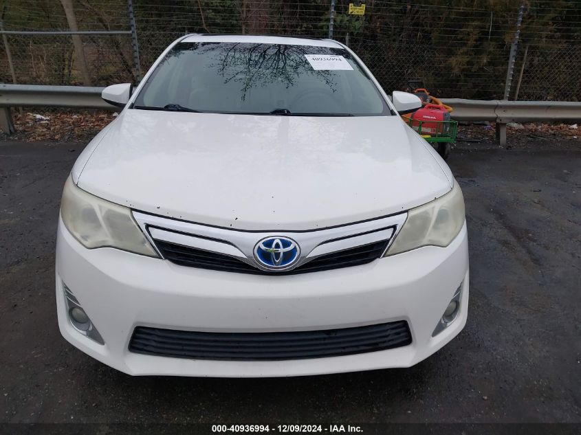 VIN 4T1BD1FK9DU090075 2013 Toyota Camry, Hybrid Xle no.12