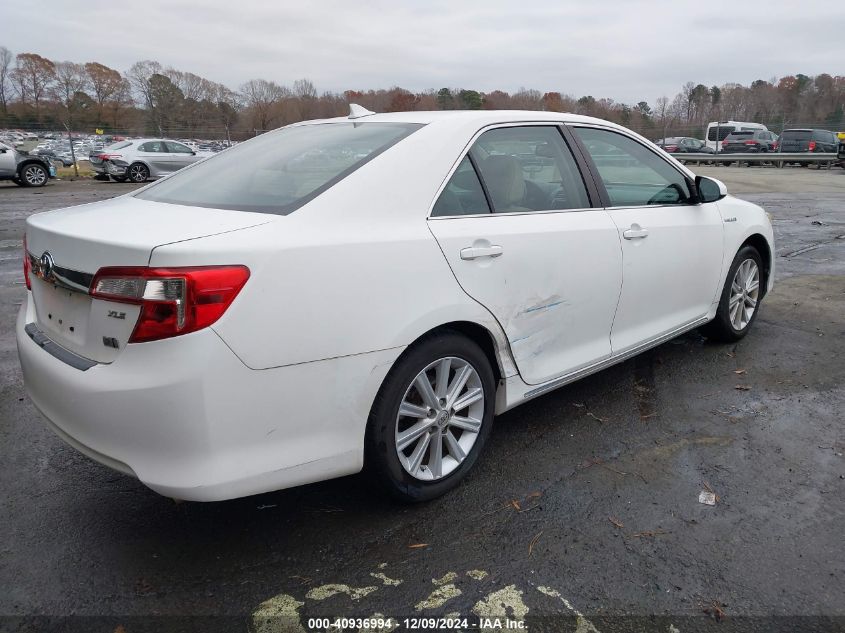 VIN 4T1BD1FK9DU090075 2013 Toyota Camry, Hybrid Xle no.6