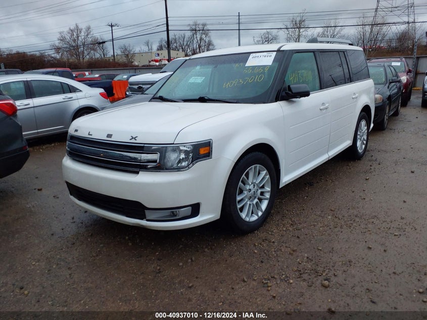 Vin: 2fmhk6c86dbd24491, lot: 41426784, ford flex sel 20132